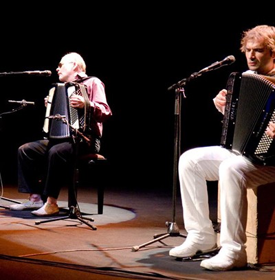 arenAkustik im Volksbad: Otto Lechner & Arnaud Méthivier – Arnottodrom