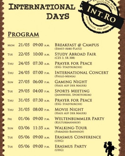 Internationale Tage des IntRo