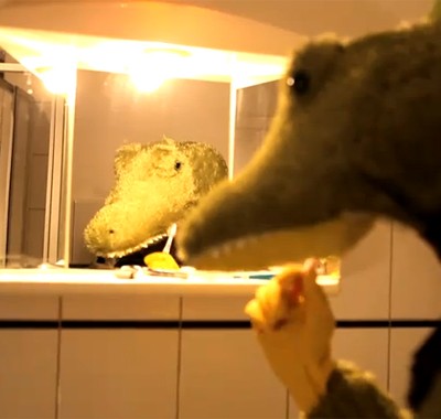 Szene aus dem Musikvideo-Kurzfilm "Disco"