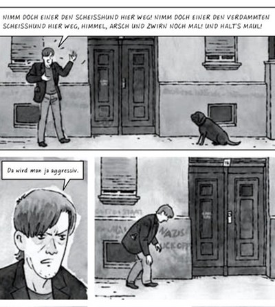 Wer kennt sie nicht: Die Episode mit dem „Scheißhund“ (© TG / Eichborn Verlag)