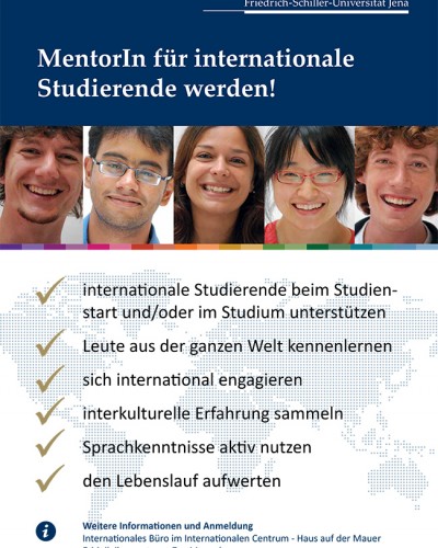 Gesucht: Mentoren für ausländische Studierende zu Beginn des Wintersemesters 15/16