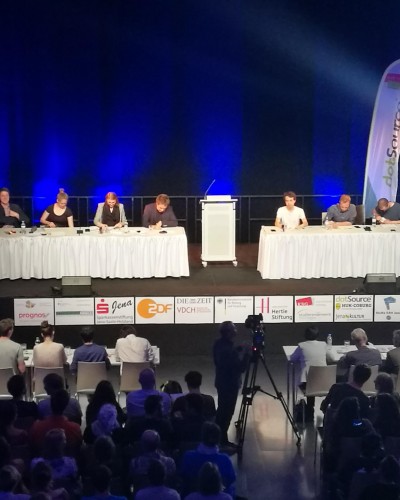Finale der Deutschsprachigen Debattiermeisterschaft 2018