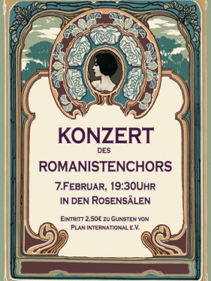 Veranstaltungstipp: Konzert des Romanistenchors